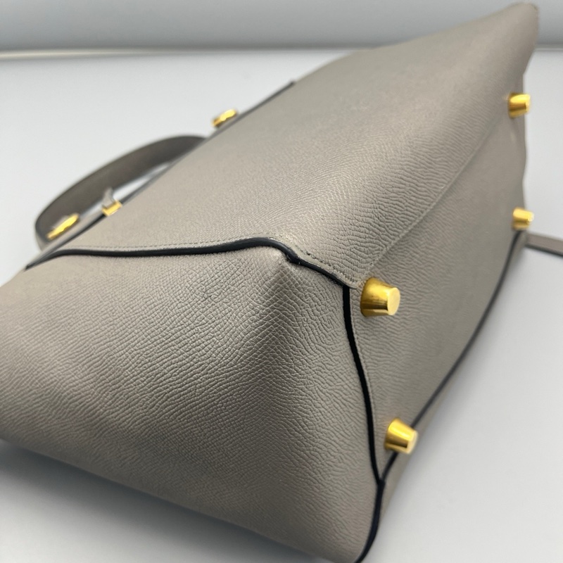 celine賽琳鯰魚包中號大象灰-4