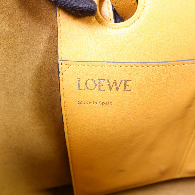 LOEWE 牛皮皮革Tote Bag手挽肩背兩用袋-6