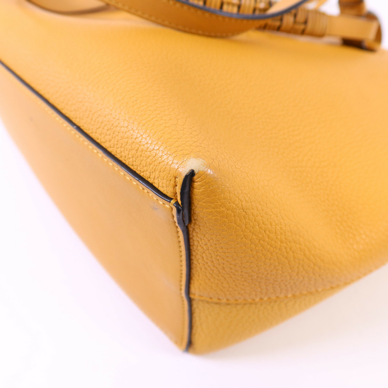LOEWE 牛皮皮革Tote Bag手挽肩背兩用袋-8
