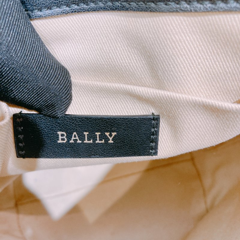 TW4670 Bally Holly 巴利單肩包包Tote Bag Black Leather-14