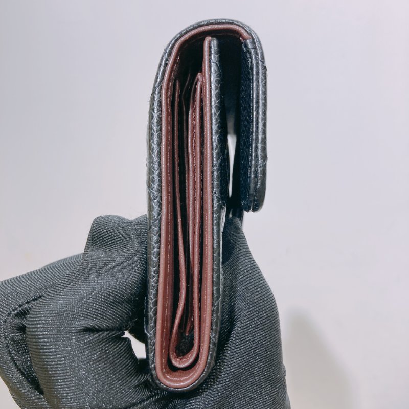 TW4672 Chanel 香奈兒經典三摺銀包 Calssic Flap Wallet Caviar-5