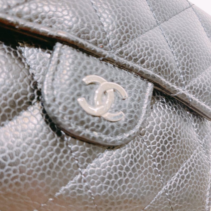 TW4672 Chanel 香奈兒經典三摺銀包 Calssic Flap Wallet Caviar-17