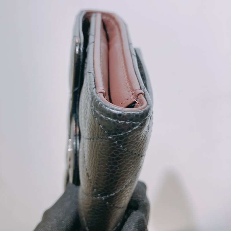 TW4672 Chanel 香奈兒經典三摺銀包 Calssic Flap Wallet Caviar-19