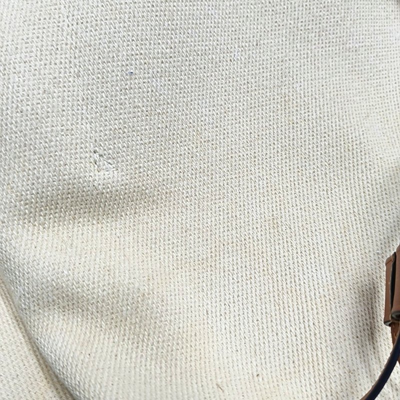 LOEWE Balloon棕色帆布單肩包-8