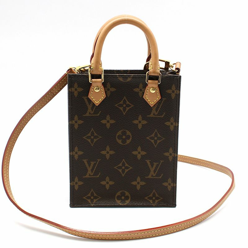 【包稅】LOUIS VUITTON Monogram Petit Sac Plat 斜背包-0