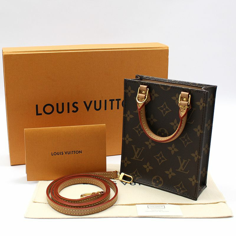【包稅】LOUIS VUITTON Monogram Petit Sac Plat 斜背包-1