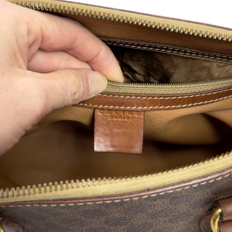 CELINE *自加帶＞送無品牌扣＋無品牌長帶* 中古 凱旋門 2用袋-19