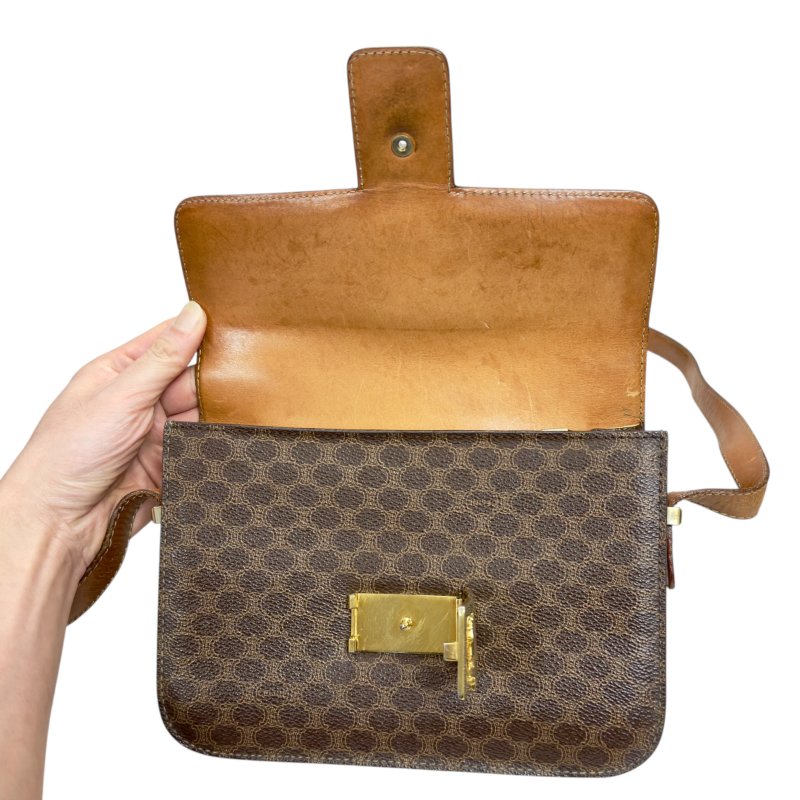 CELINE 中古 凱旋門 斜揹袋-18