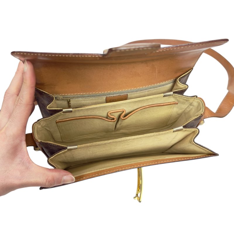 CELINE 中古 凱旋門 斜揹袋-19