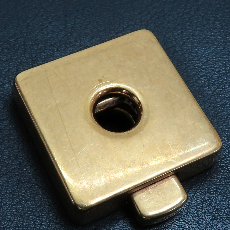 白/金/黑色 牛皮 Psdlock studded 肩背包 432282【GUCCI 古馳】 432282-17