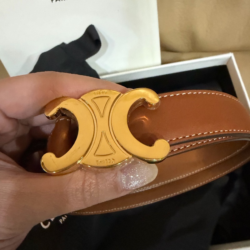 Celine 皮帶 80cm-7