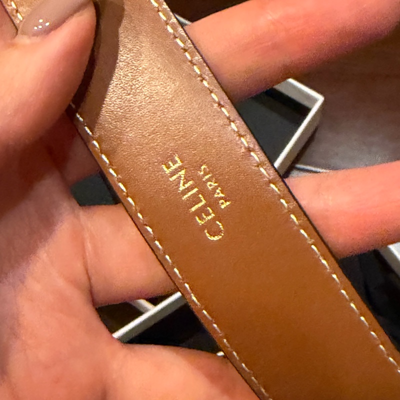 Celine 皮帶 80cm-11