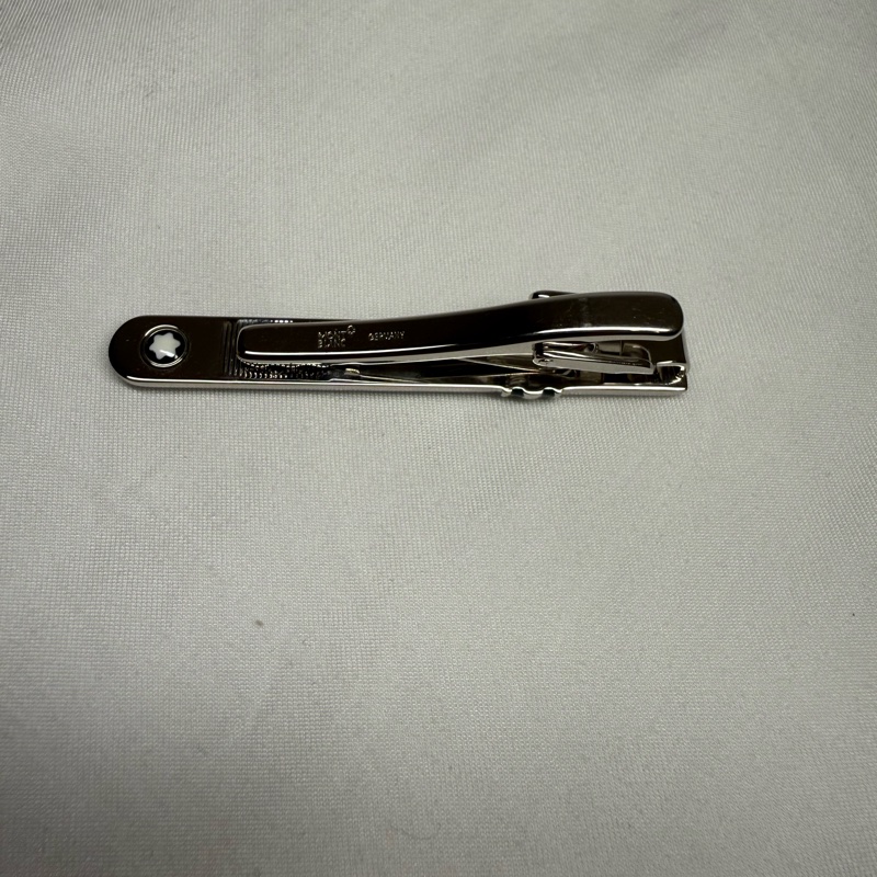 MONTBLANC 絕版 綠色 領帶夾-6