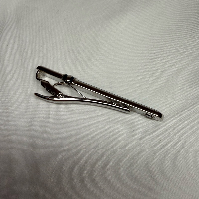 MONTBLANC 絕版 綠色 領帶夾-9