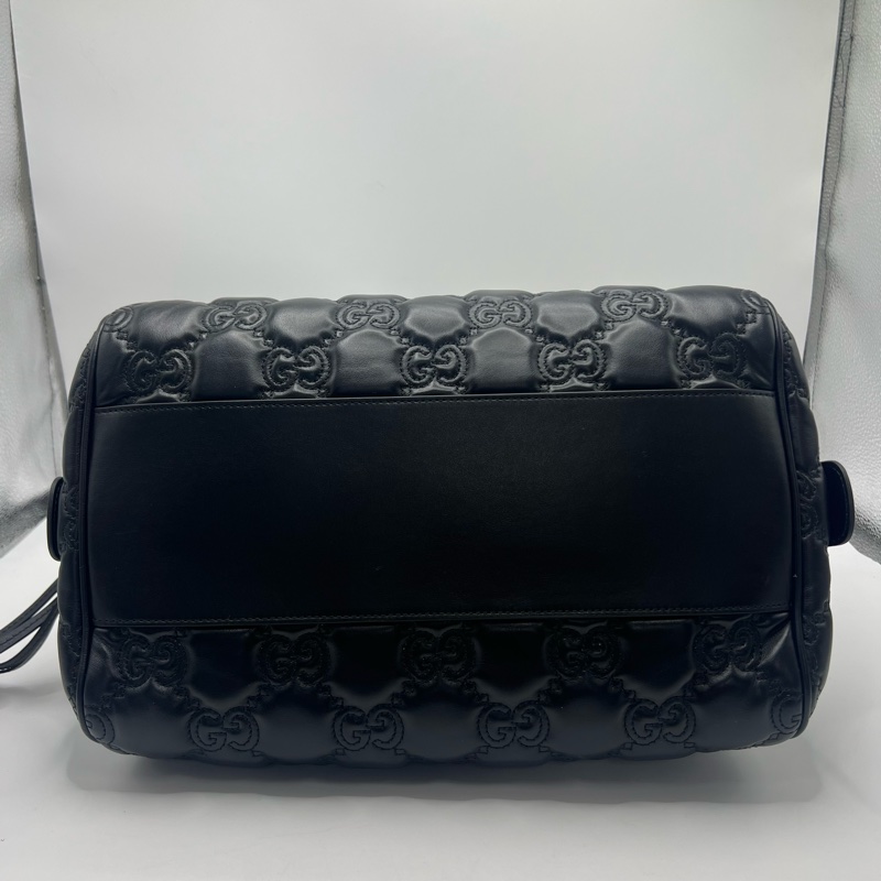 古驰GUCCI满印手提斜挎包 波士顿包挎包-2