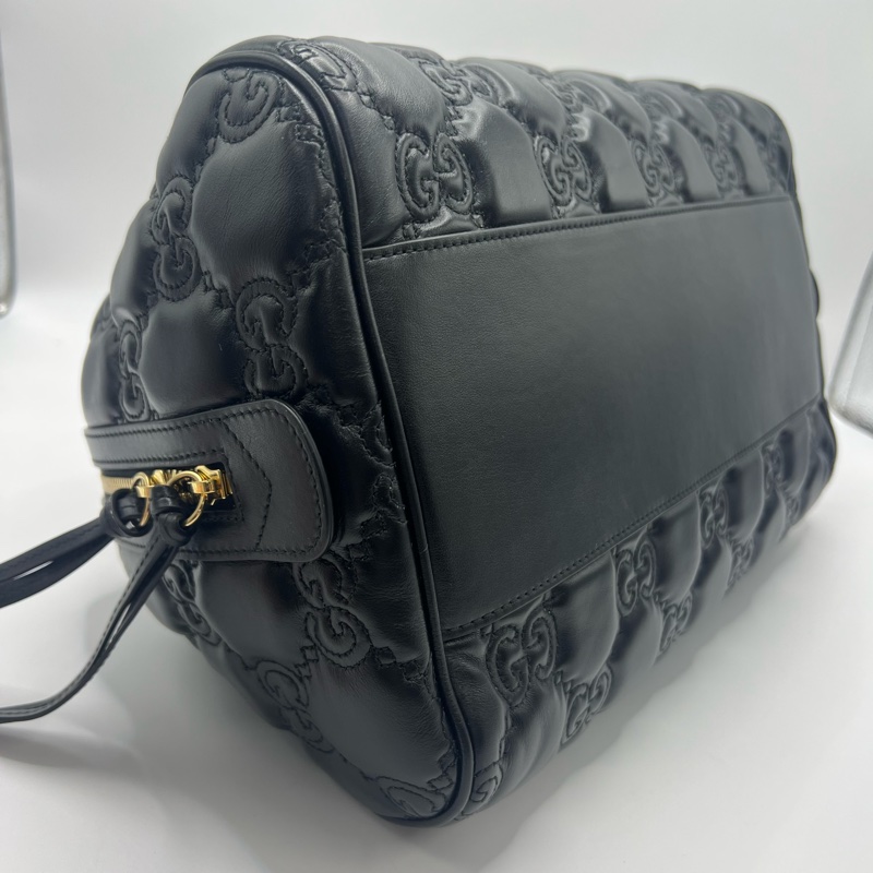 古驰GUCCI满印手提斜挎包 波士顿包挎包-6