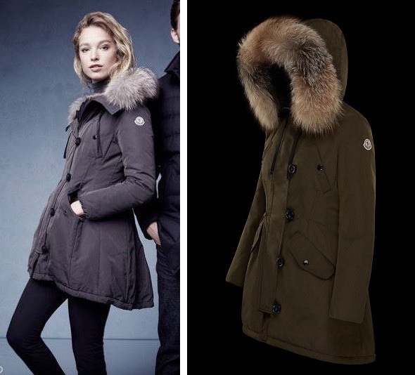 Moncler 黑色 毛領 長版 收腰 連帽 長版羽絨 羽絨外套 夾克 長版外套 外套-4