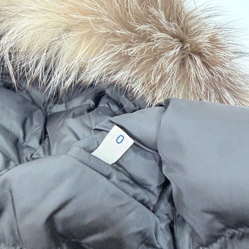 Moncler 黑色 毛領 長版 收腰 連帽 長版羽絨 羽絨外套 夾克 長版外套 外套-27