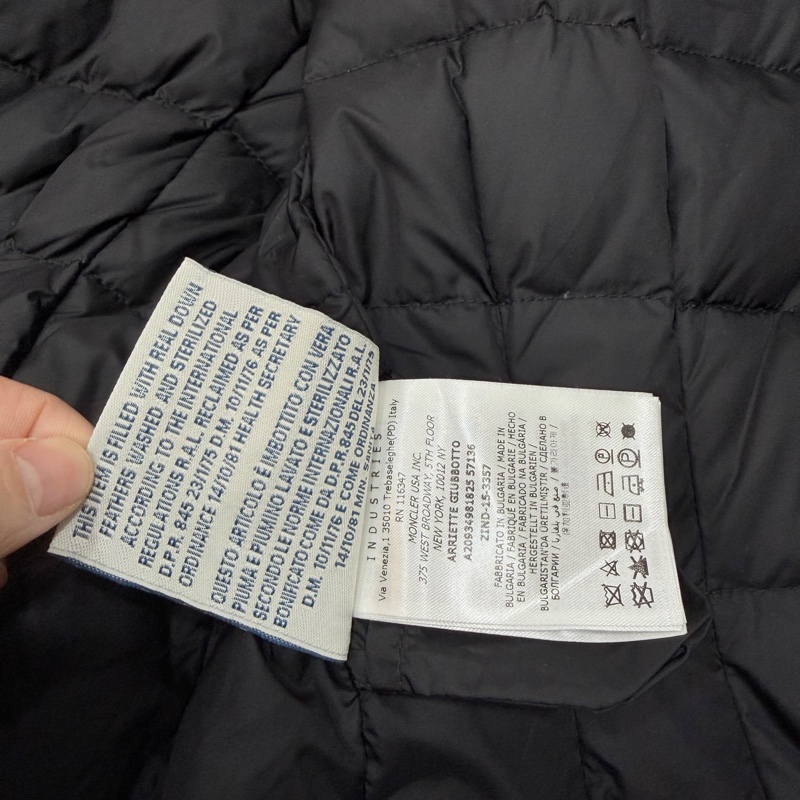 Moncler 黑色 毛領 長版 收腰 連帽 長版羽絨 羽絨外套 夾克 長版外套 外套-34