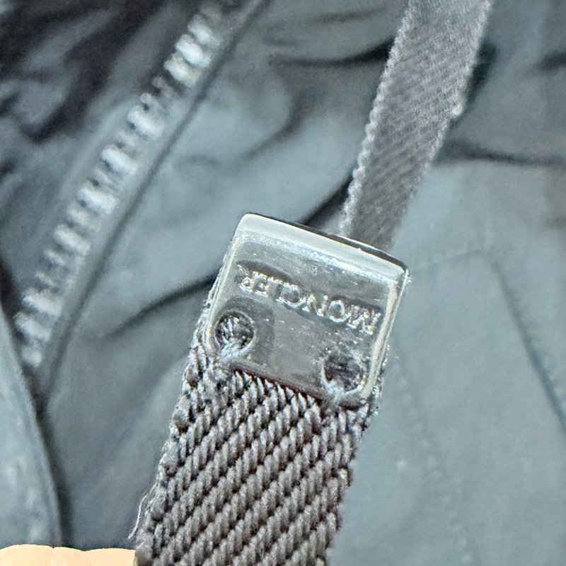 Moncler 黑色 毛領 長版 收腰 連帽 長版羽絨 羽絨外套 夾克 長版外套 外套-38