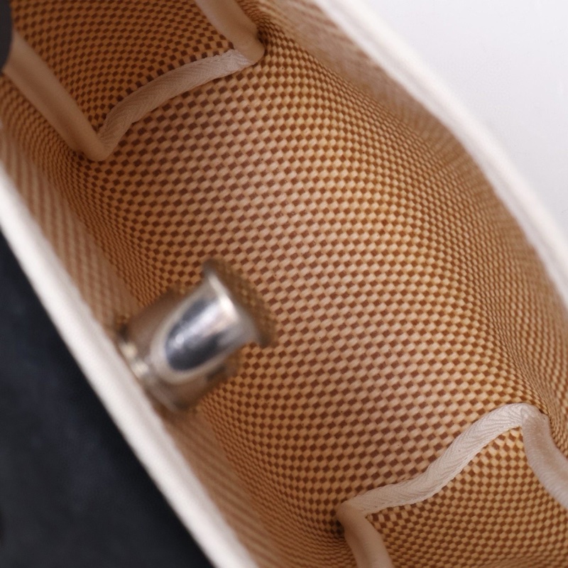 【稀有款✨全平台最便宜】Hermes愛馬仕Mini Herbag黑白熊貓編織款-8