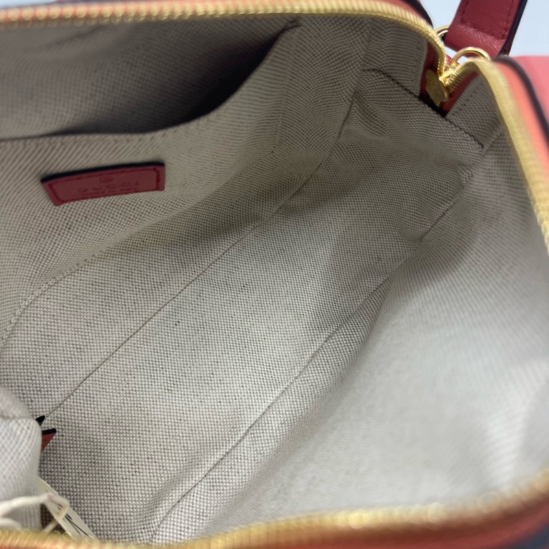 Gucci 新款 Blondie流苏相机包 粉色 全皮 双G大logo 尺寸21 16 容量大 复古时尚 男女都可以背  肩带可以调节-9