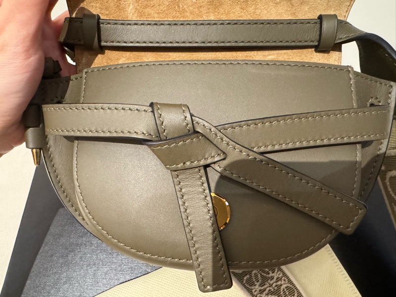 二手LOEWE GateDual Mini馬鞍包-6