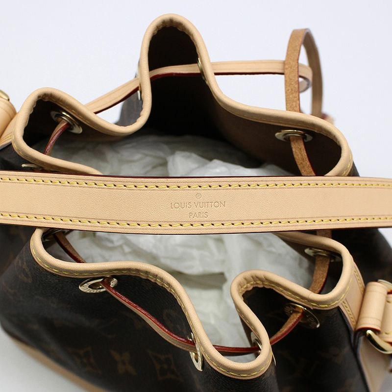 【包稅】LOUIS VUITTON Monogram New Noe BB 水桶斜背包-6
