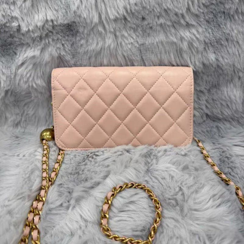 【95%新 ✨ 全網最低價！】Chanel Woc 金球 淡粉色-2