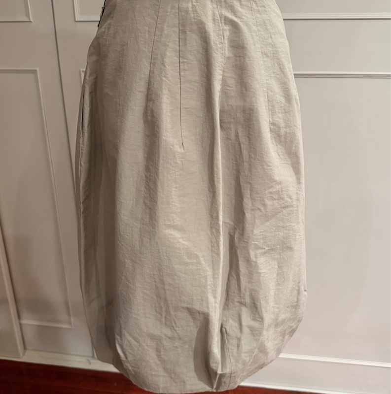 《新歡舊愛》全新吊牌在MARNI老鼠灰簡約半身裙40-3