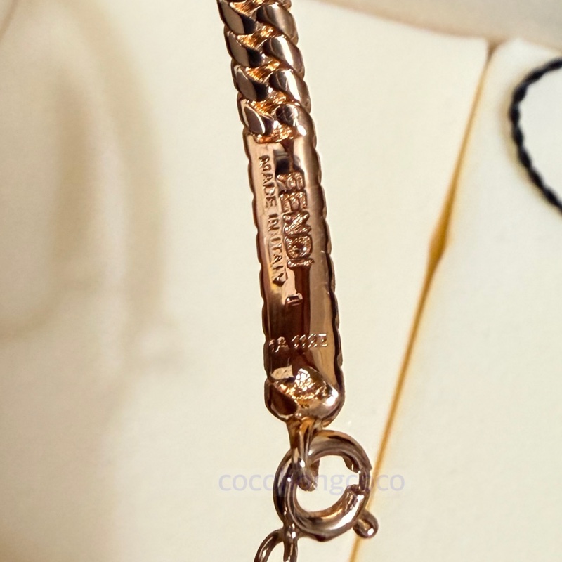 FENDI 金色金屬手鐲-9