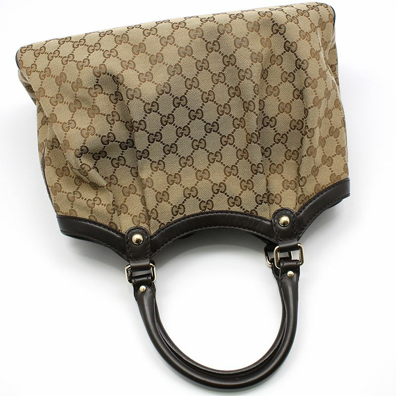 【包稅】GUCCI GG 標誌提花金飾邊手提包-3