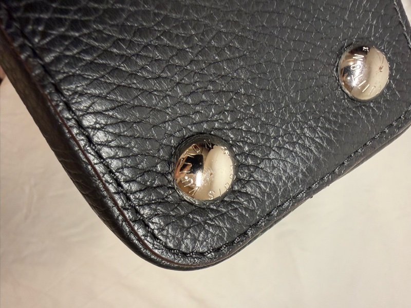 LV Capucines BB 黑色 蟒蛇皮把手-26