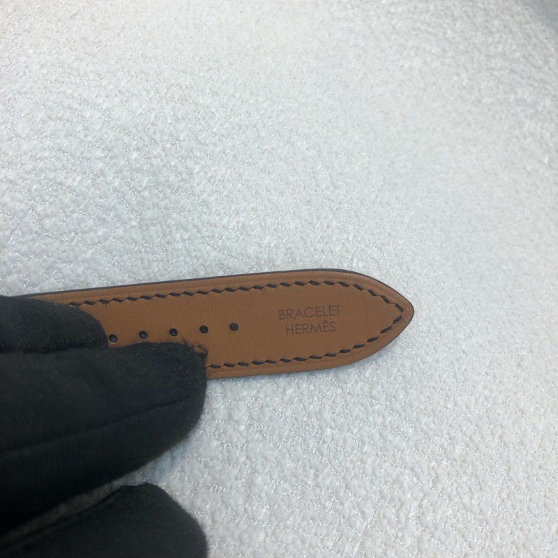 Hermes Heure H 25mm 黑銀Epsom 手錶-11