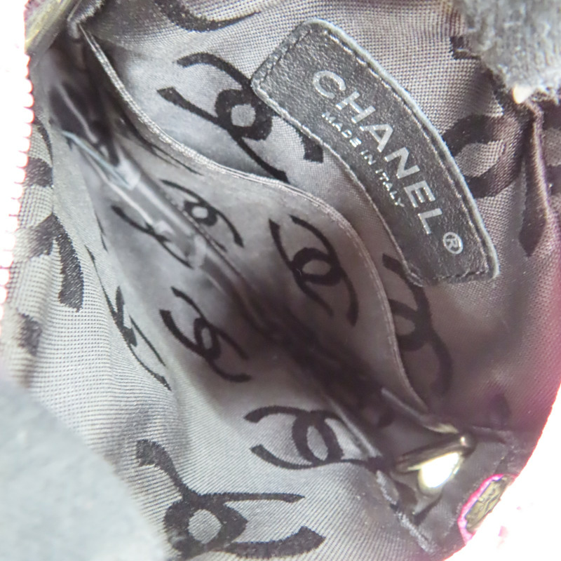 粉/黑色 牛皮 Cambon  肩背包 A25177【CHANEL 香奈兒】 A25177-4