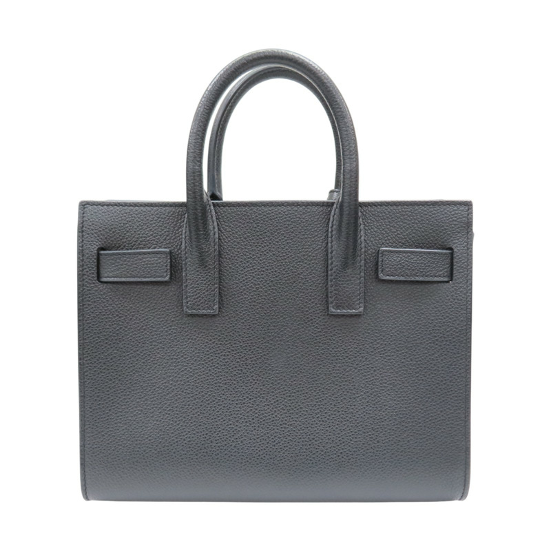 黑色 牛皮 Sac de Jour Nano 兩用包【SAINT LAURENT YSL 聖羅蘭 】 392035B681N1000-1