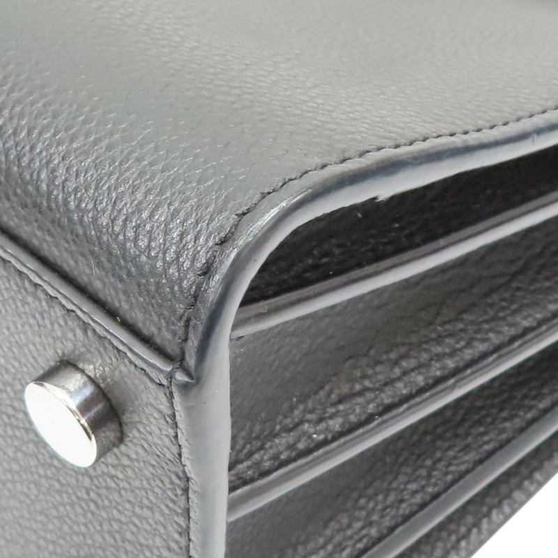 黑色 牛皮 Sac de Jour Nano 兩用包【SAINT LAURENT YSL 聖羅蘭 】 392035B681N1000-12