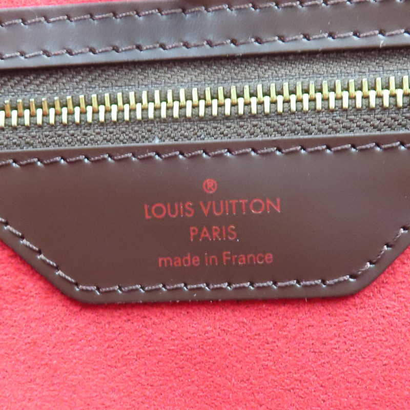 棕色 原花 帆布 Hampstead MM 肩背包【LOUIS VUITTON LV 路易威登】 N51204-7