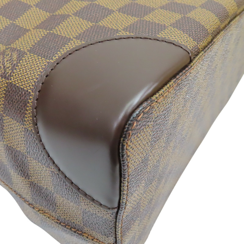棕色 原花 帆布 Hampstead MM 肩背包【LOUIS VUITTON LV 路易威登】 N51204-11