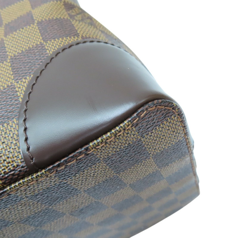 棕色 原花 帆布 Hampstead MM 肩背包【LOUIS VUITTON LV 路易威登】 N51204-12