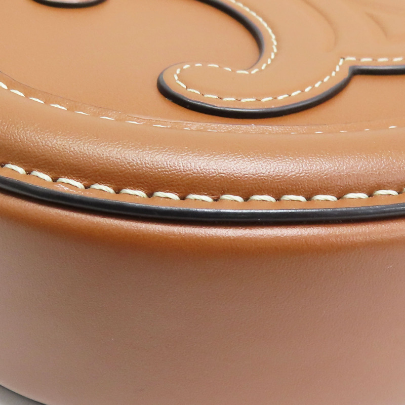 棕色 牛皮 Cuir Triomphe 肩背包【CELINE 賽琳】 10I703DPQ.04LU-10