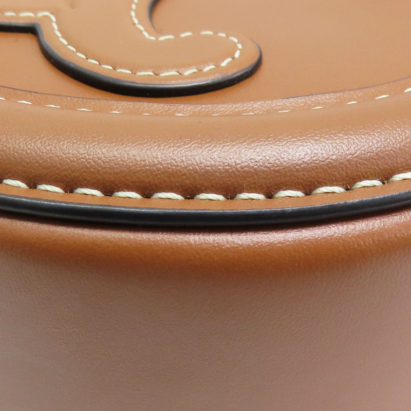 棕色 牛皮 Cuir Triomphe 肩背包【CELINE 賽琳】 10I703DPQ.04LU-11