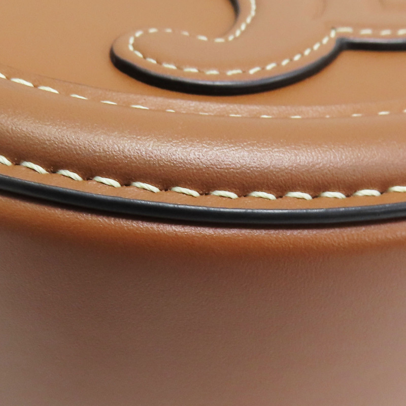 棕色 牛皮 Cuir Triomphe 肩背包【CELINE 賽琳】 10I703DPQ.04LU-12