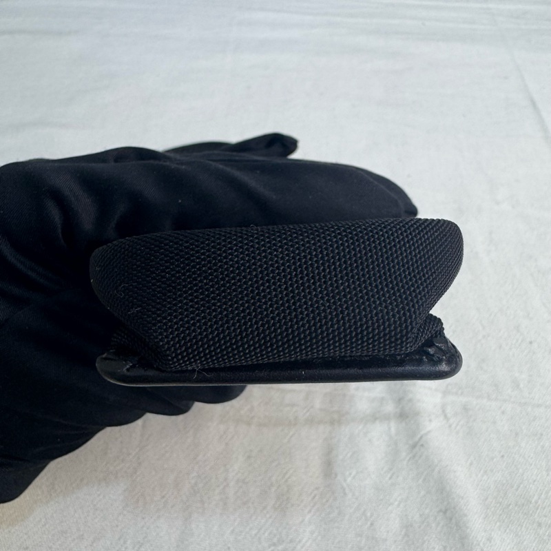 Gucci 中古黑色尼龍多功能鑰匙包-4