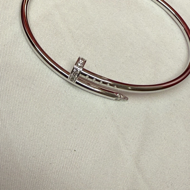 Cartier Juste un Clou手環 小型款 鑽石 16號-5