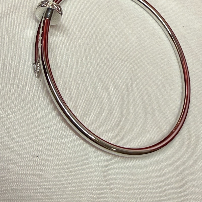 Cartier Juste un Clou手環 小型款 鑽石 16號-6