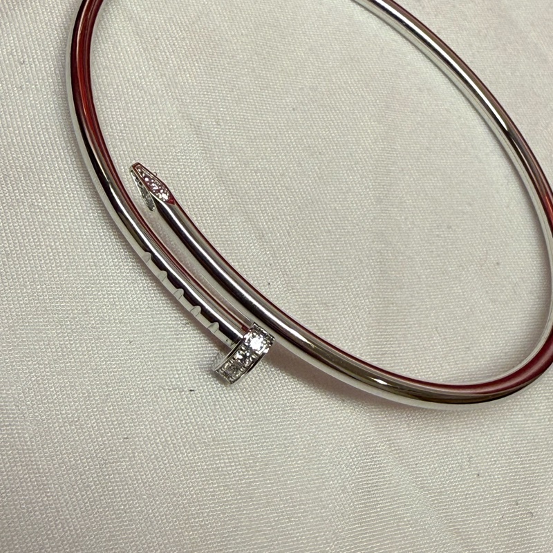 Cartier Juste un Clou手環 小型款 鑽石 16號-9