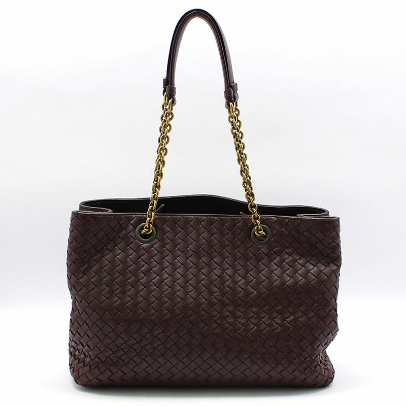 【包稅】BOTTEGA VENETA 勃根地編織中型鏈條單肩包-0