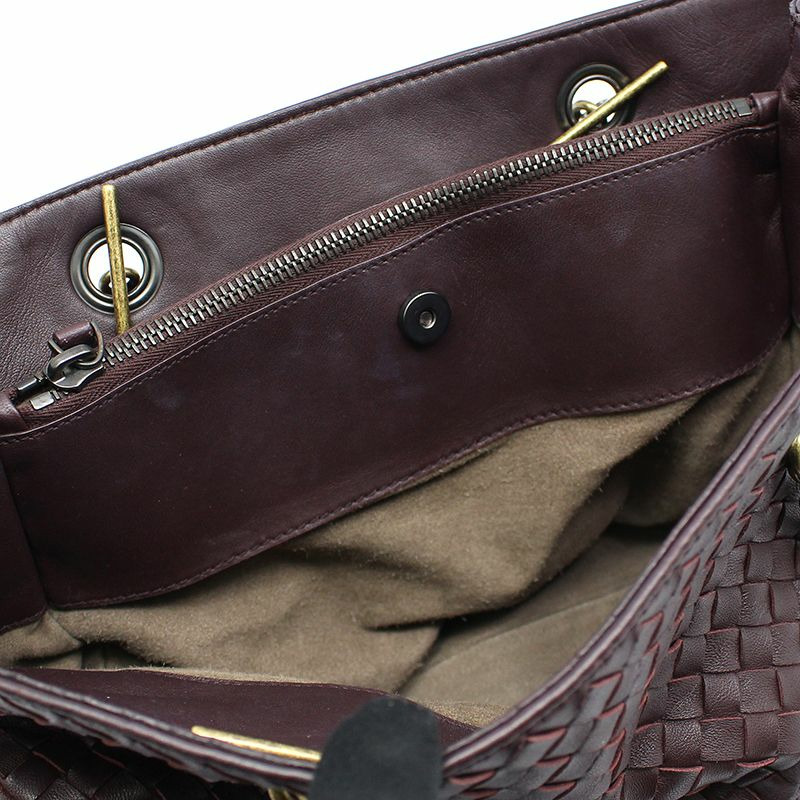【包稅】BOTTEGA VENETA 勃根地編織中型鏈條單肩包-7