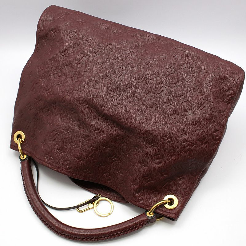 【包稅】LOUIS VUITTON 勃根地 Monogram Empreinte Artsy MM 單肩包-3
